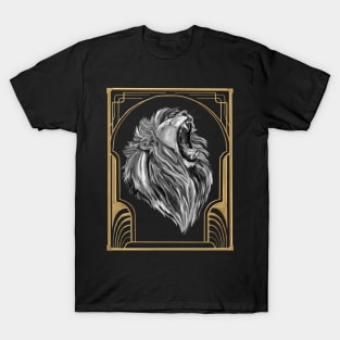 Deco Art 20's Roaring Lion T-Shirt